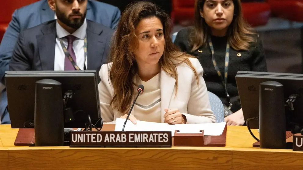 Lana Nusseibeh en la ONU. (WAM)