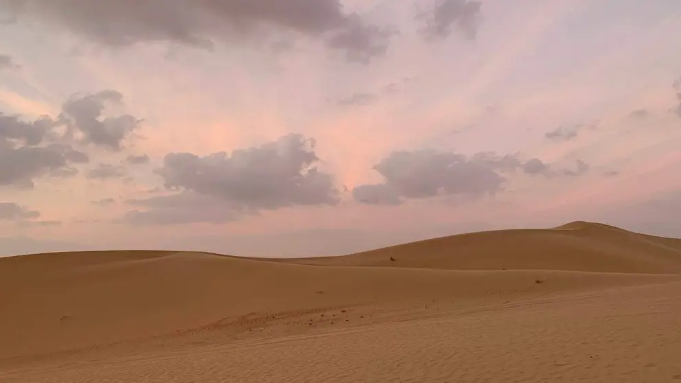 Una imagen del desierto de Dubai. (EL CORREO)