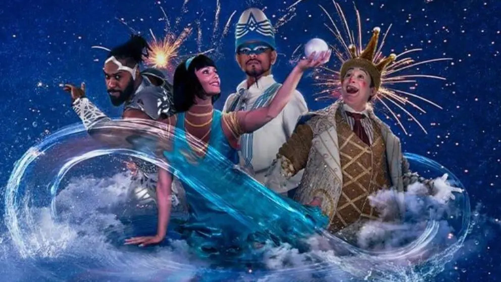 Promoción de La Perle by Dragone en Dubai. (X)