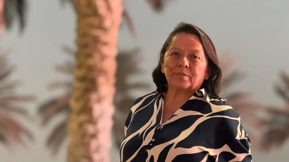 Sonia María Merizalde Aguirre en Dubai. (EL CORREO)