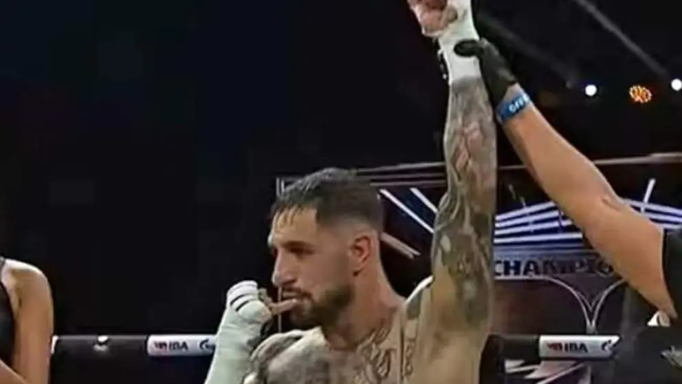 El boxeador espa&ntilde;ol Samuel Cardona. (Fuente externa)