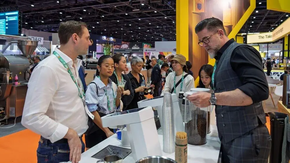 Una edici&oacute;n de la Feria del Caf&eacute; en Dubai. (WAM)