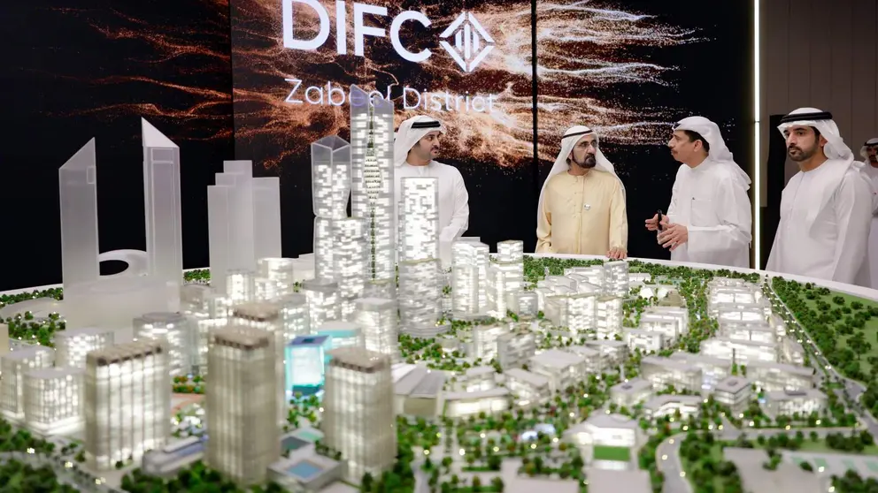 Presentaci&oacute;n de la ampliaci&oacute;n del DIFC. (Dubai Media Office)
