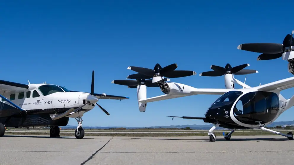 Taxis a&eacute;reos de Joby Aviation. (X)