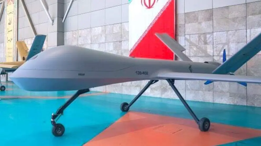 El dron iran&iacute; Shahed-139. (X)