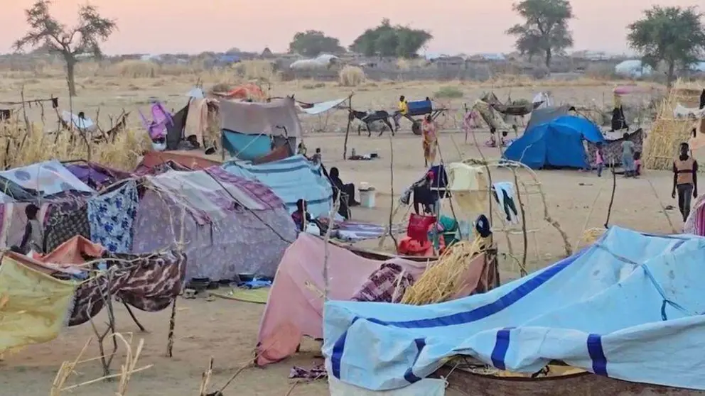 Un campamento de refugiados en Sud&aacute;n. (Naciones Unidas)