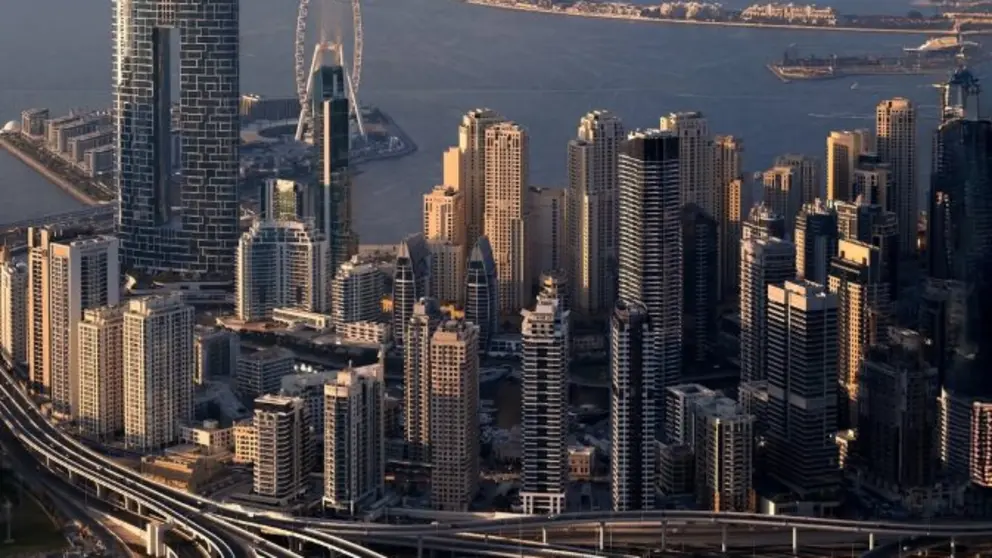 Una imagen de Dubai Marina. (X)