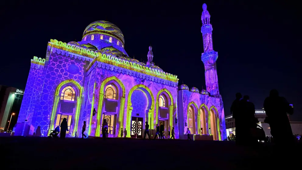 La mezquita Masjid Al Hudaiba en Dubai. (X)