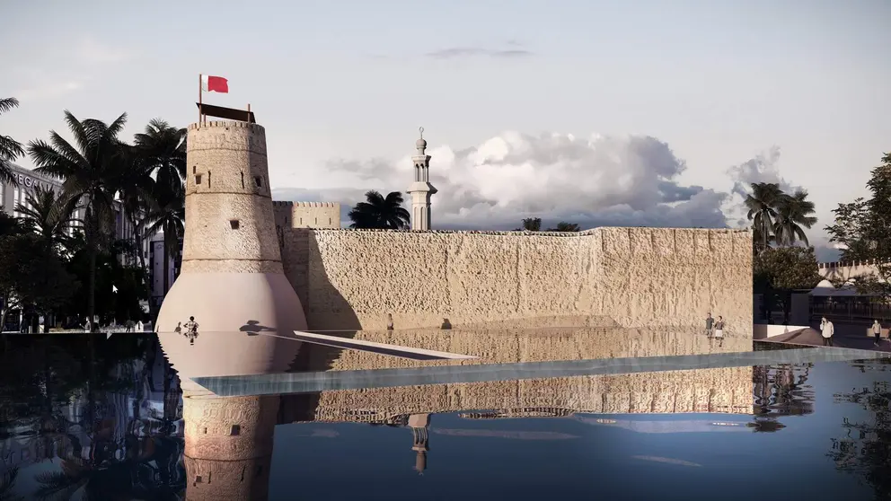 El fuerte Al Fahidi en Dubai. (X)