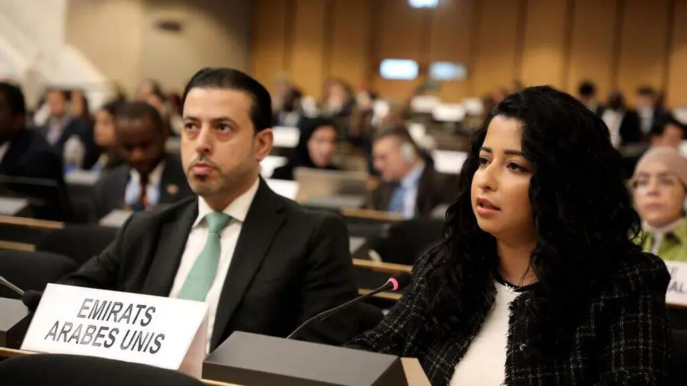 Shahad Matar, representante permanente adjunto de EAU ante las Naciones Unidas. (WAM)