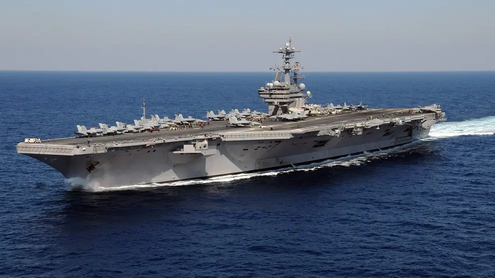 El portaaviones USS George H.W. Bush. (X)
