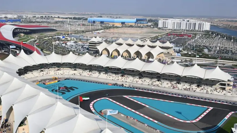 El circuito de Yas Marina en Abu Dhabi. (WAM)