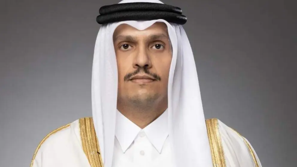 El primer ministro y ministro de Asuntos Exteriores de Qatar, jeque Mohammed bin Abdulrahman bin Jassim Al Thani. (Qna)