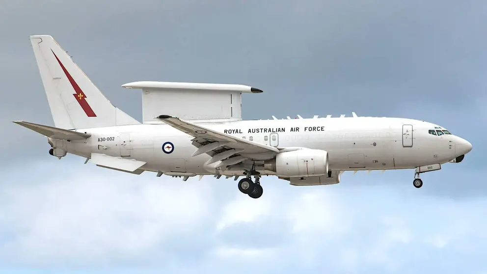 El avi&oacute;n radar E-7A Wedgetail. (X)
