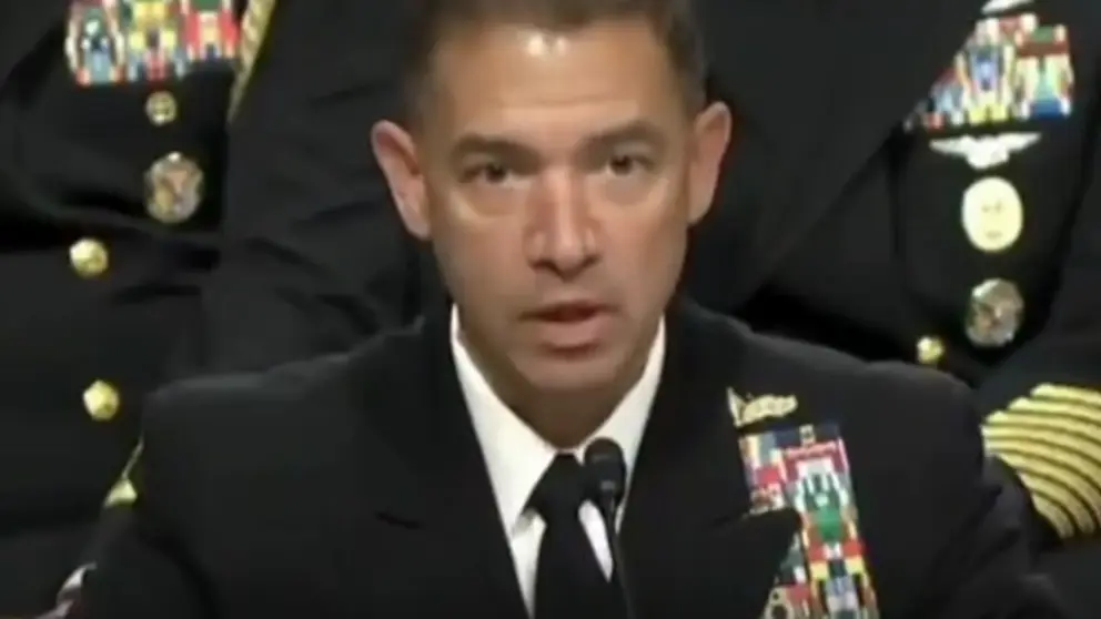 Brad CooperEl comandante del Comando Central de Estados Unidos, el almirante Brad Cooper. (X)