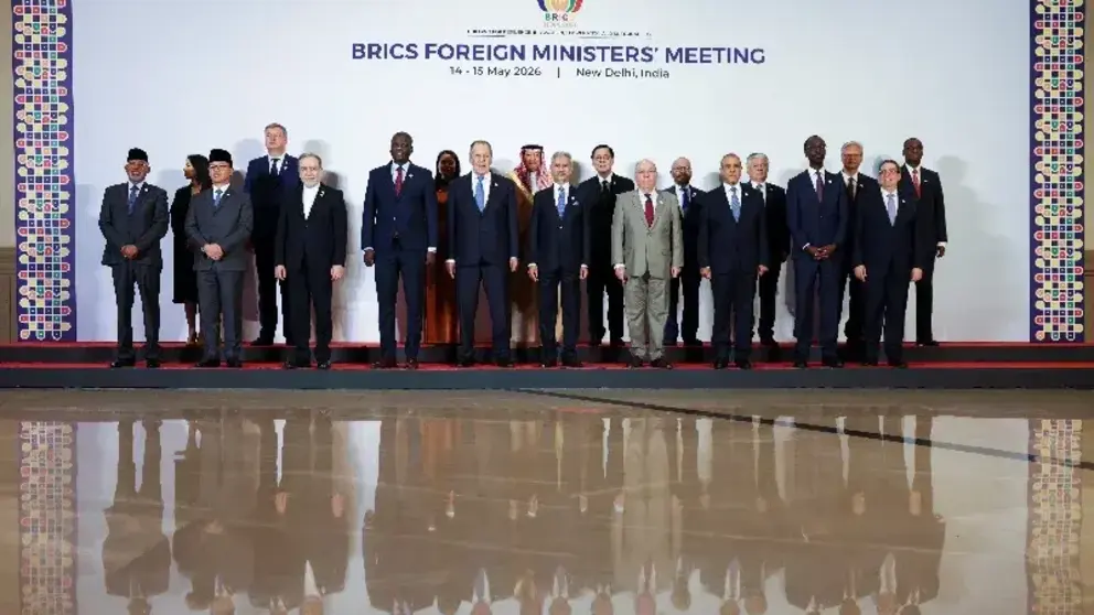 Foto de familia en Nueva Dheli de los integrantes de los BRICS. (Fuente externa)
