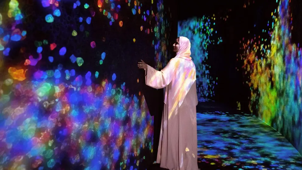 La experiencia teamLab Phenomena. (WAM)