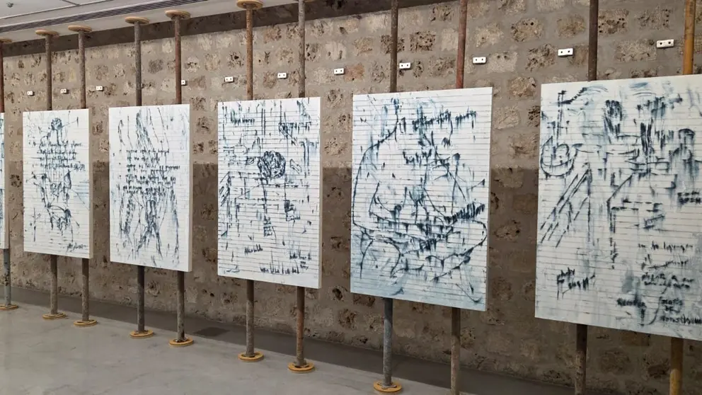 La obra del artista chileno Jorge Tacla. (EL CORREO)