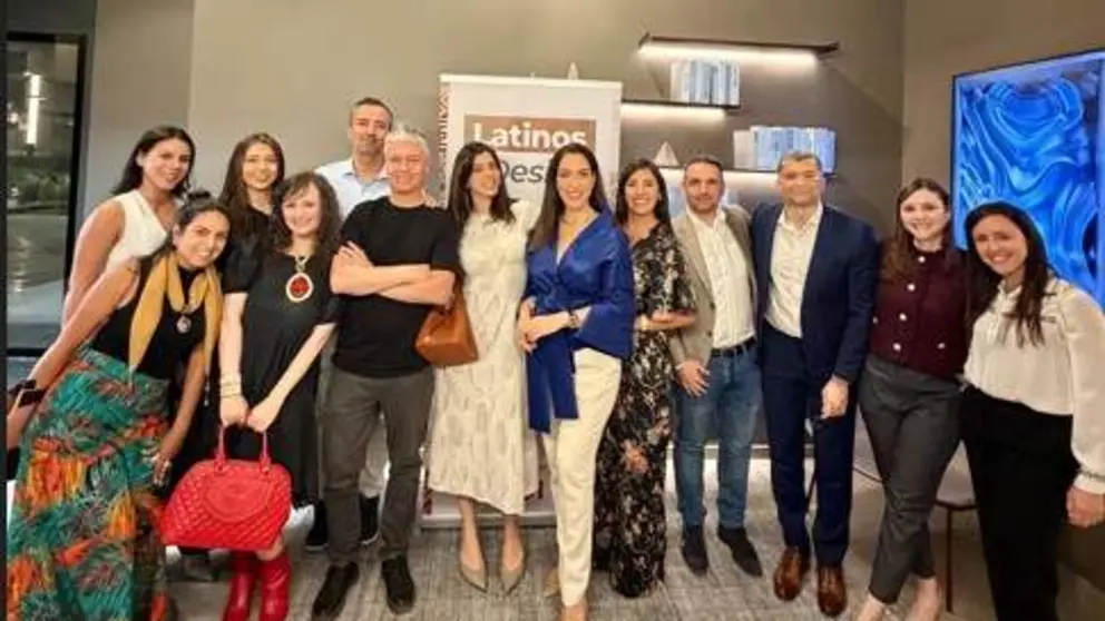 Participantes y organizadores de  Latinos in Design. (Cedida)