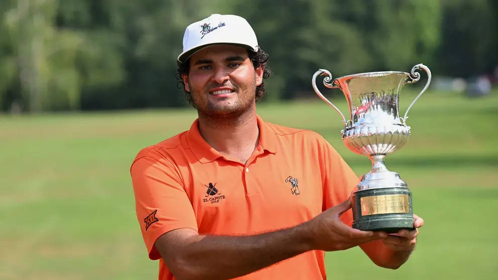 El golfista espa&ntilde;ol Eugenio Chacarra. (WAM)