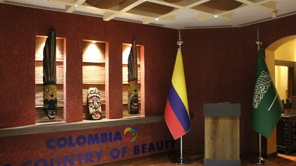 Museo colombiano en Riad (Cedida).
