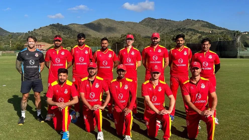 Selecci&oacute;n de Cricket Espa&ntilde;a. (Cedido)