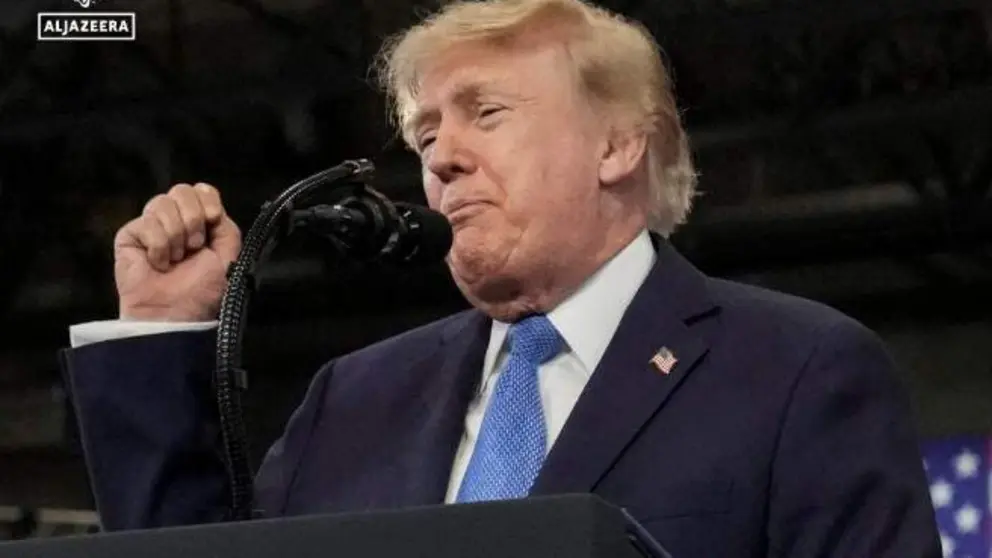El presidente de EEUU, Donald Trump. (X)