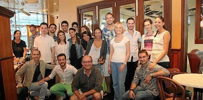 Encuentro de Españoles en Dubai organizado hace casi una década en la zona de Burjuman. (EL CORREO)