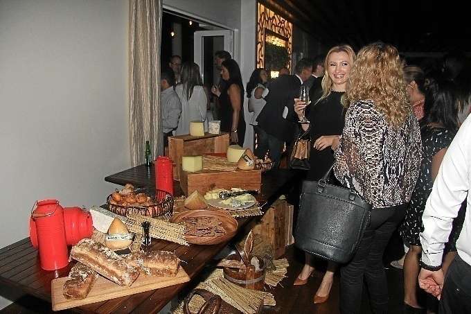 Los productos españoles fueron la estrella de la noche.