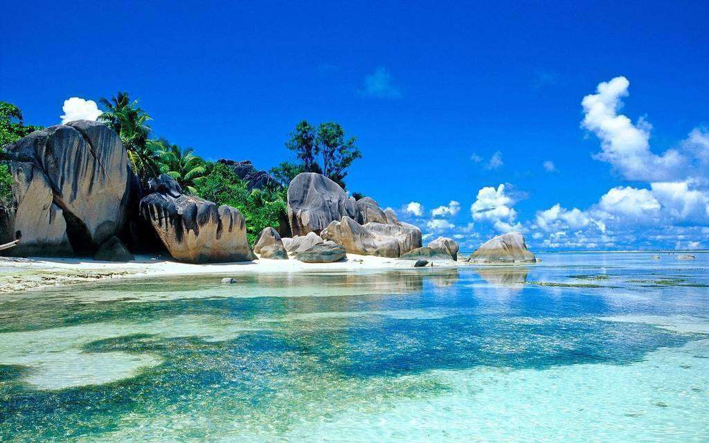 Una playa en la isla de Bali.