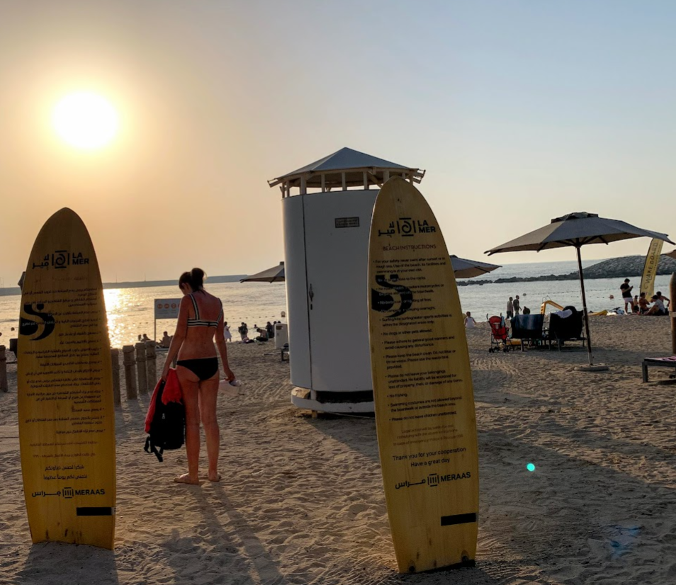 Una imagen de La Mer en Dubai. (EL CORREO)