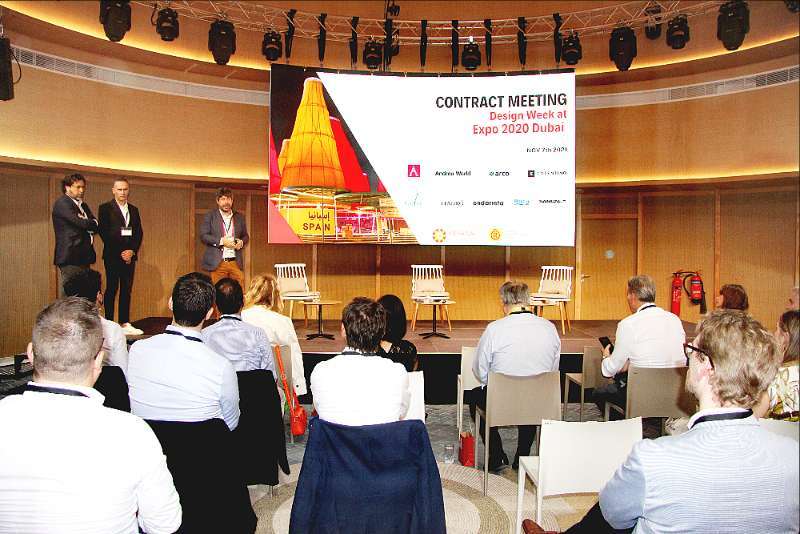 Contract Meeting Pabellón España Expo Dubai
