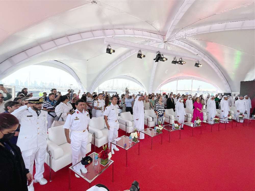 Buque escuela México en Dubai