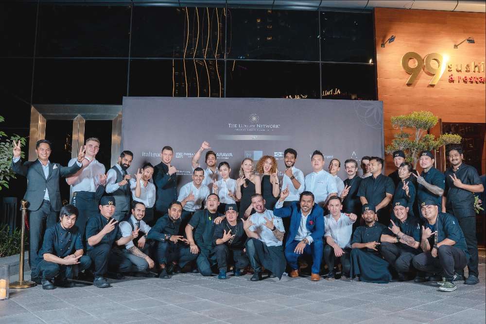 Primer aniversario 99 Sushi Bar Dubai