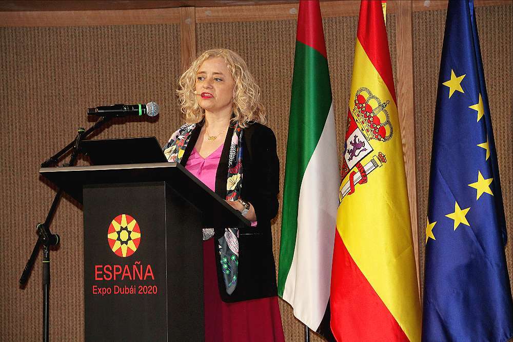 Asamblea científicos en Pabellón España Expo Dubai (1)