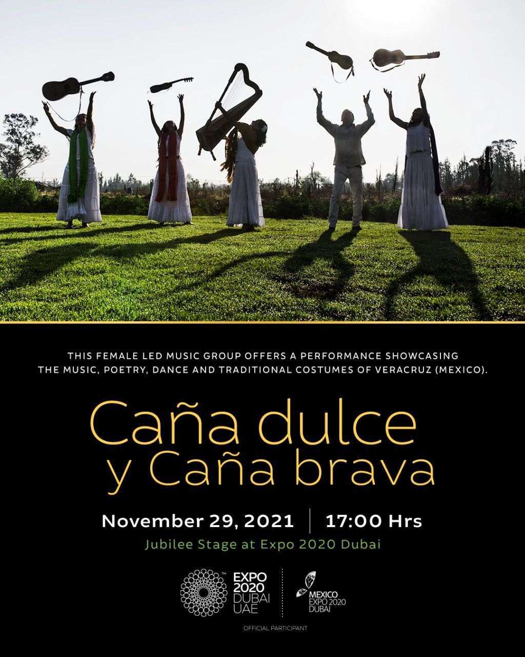 Caña dulce caña brava México Expo Dubai