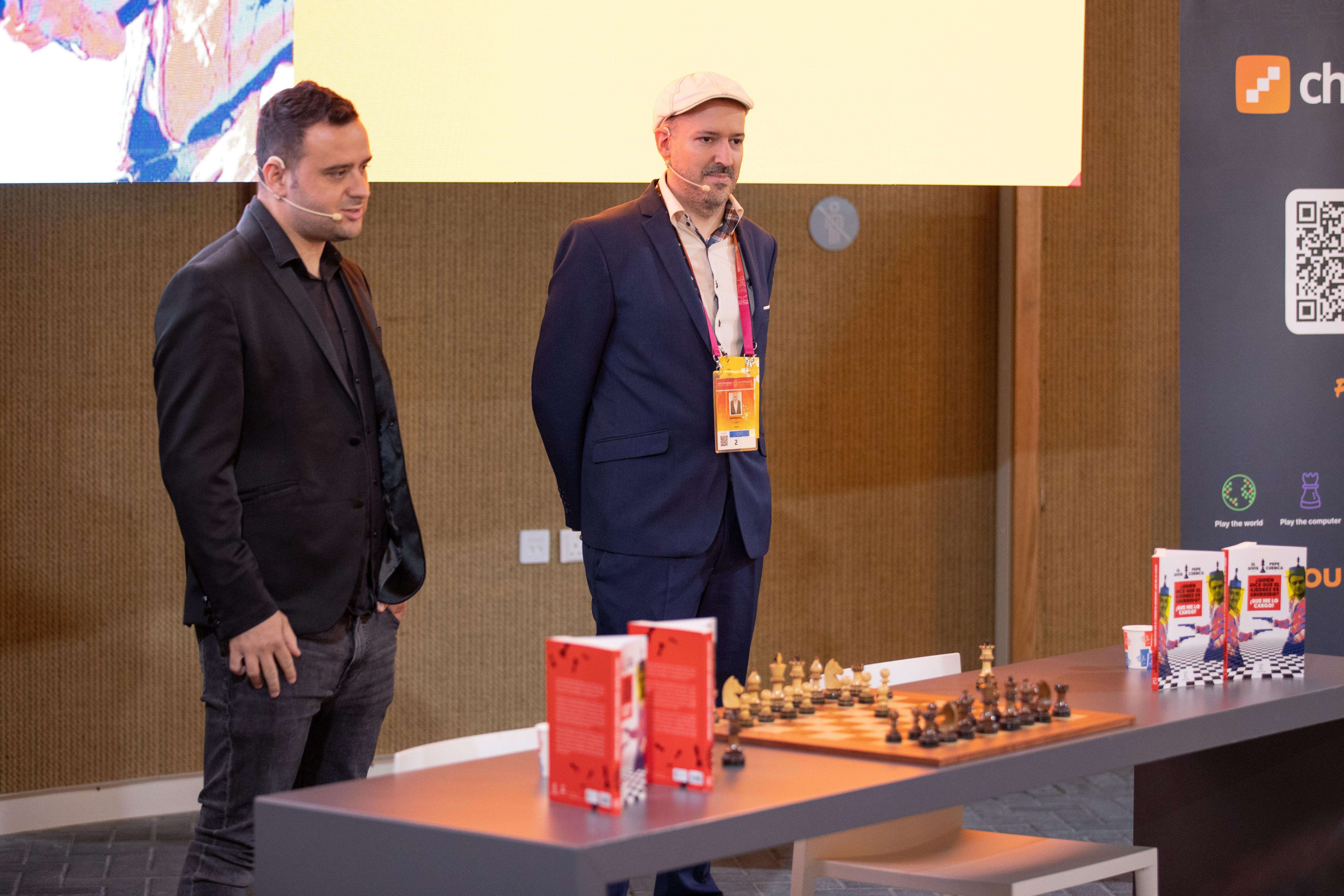 Presentación libro ¿Quién dice que el ajedrez es aburrido? ¡Que me lo cargo! (Cedida)