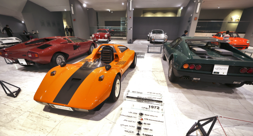 Una imagen de la colección de vehículos. (Fuente externa)