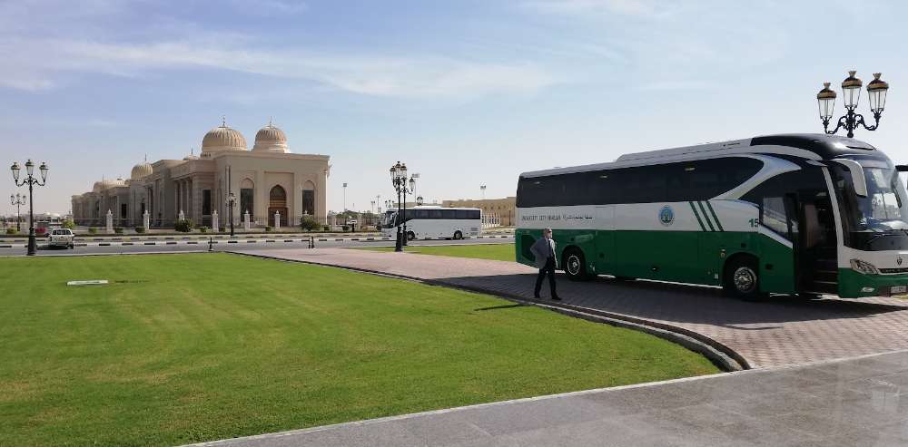 Perspectiva del Campus de la Universidad de Sharjah. (A. Moreno)