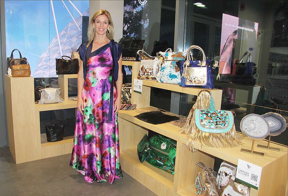 Lorena Ponce de León, en el Rincón de Sembrando. (EL CORREO)