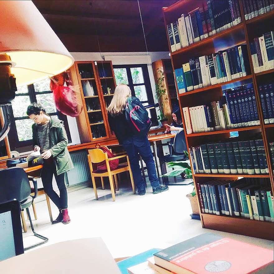 Biblioteca de la Escuela de Traductores de Toledo. (Cedida)