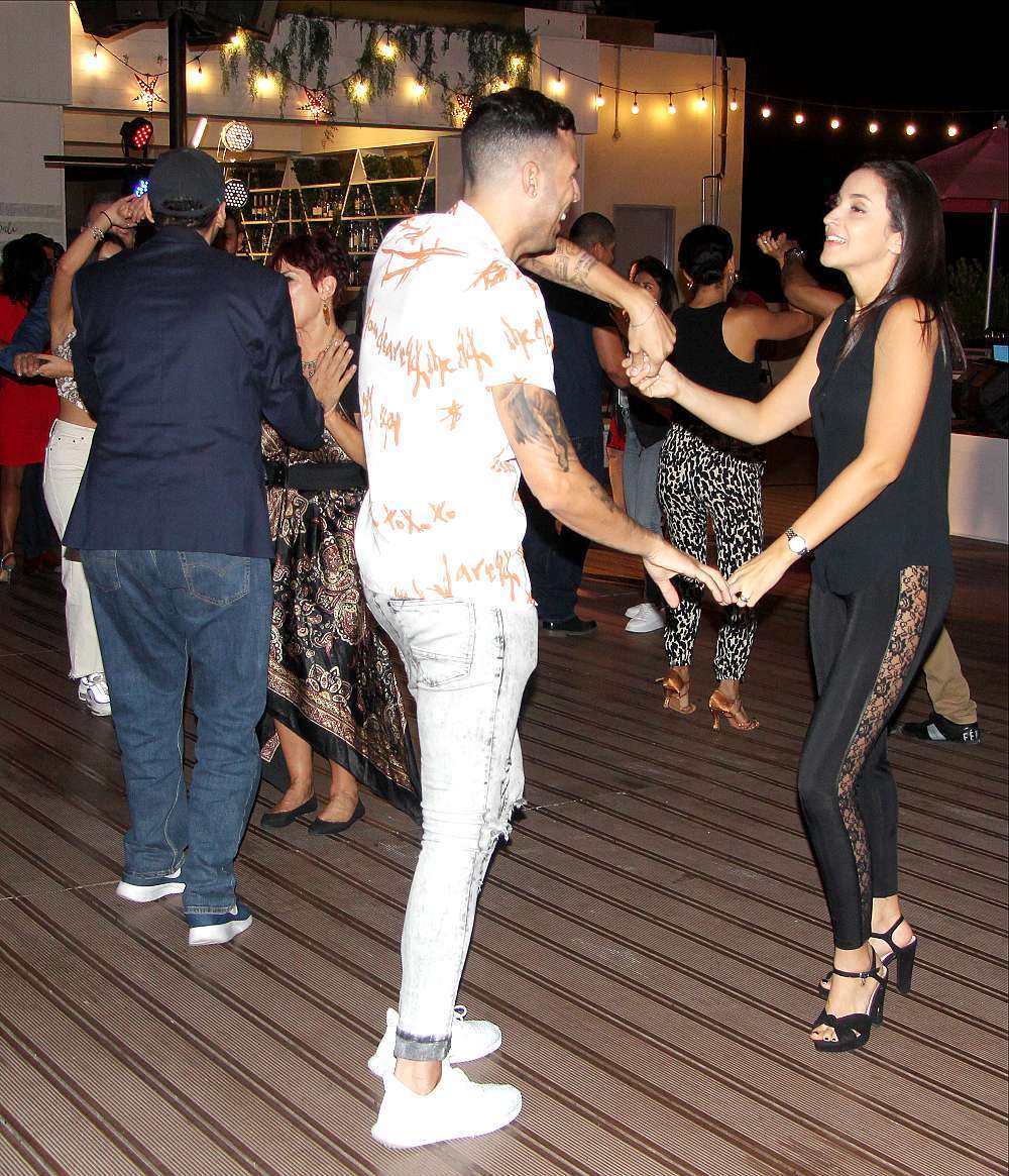 Bailando sobre la pista de Mississippi. (EL CORREO)