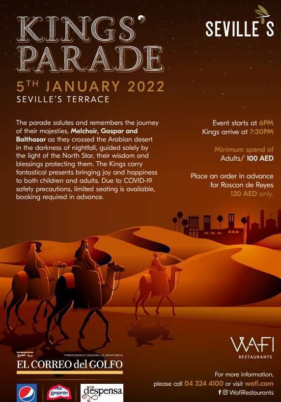 Reyes Magos Seville's Dubai 2022 2