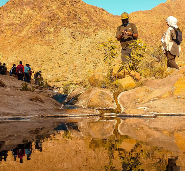 Wadi Abadilah en el emirato de Fujairah. (Twitter)