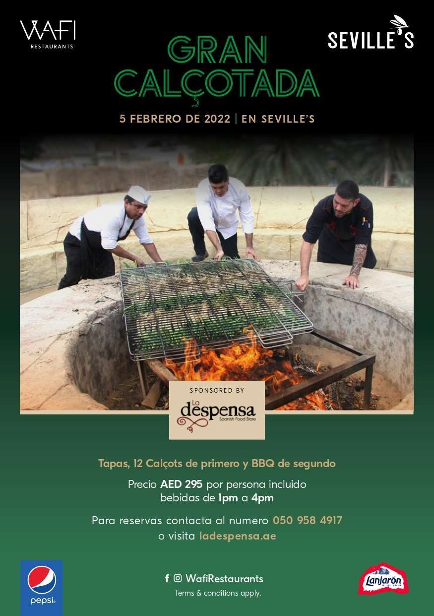 VI Gran Calsotada Sevilles Dubai