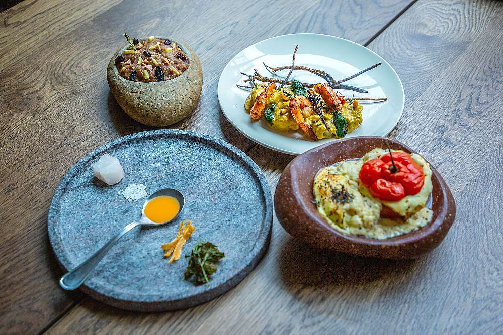 'Menú cuatro pasos' del chef peruano Roger Falcón. (Cedida)