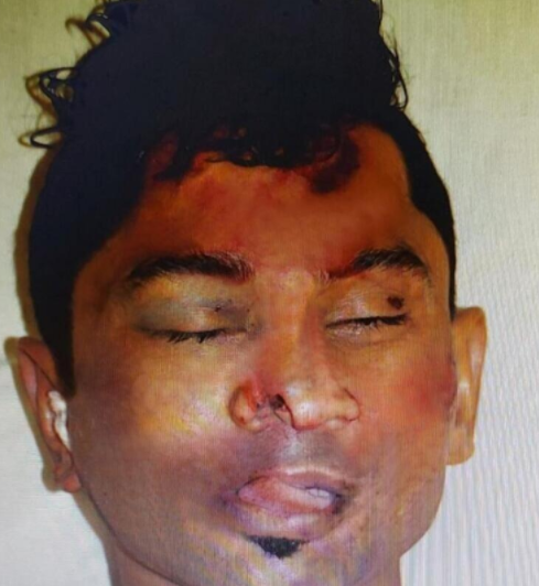 La víctima del accidente. (Policía de Dubai=