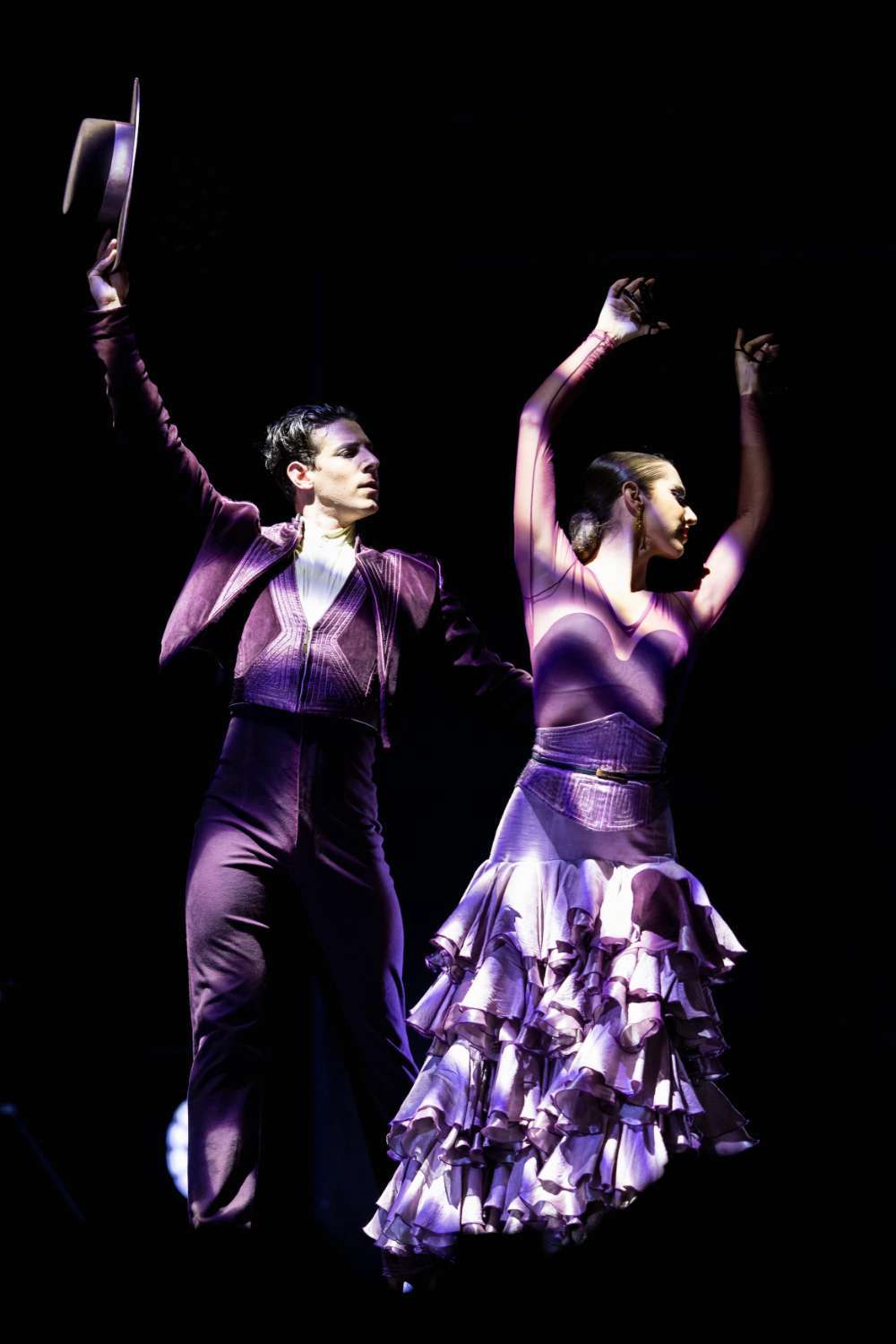 La danza española brilló sobre el escenario. (Expo 2020 Dubai)