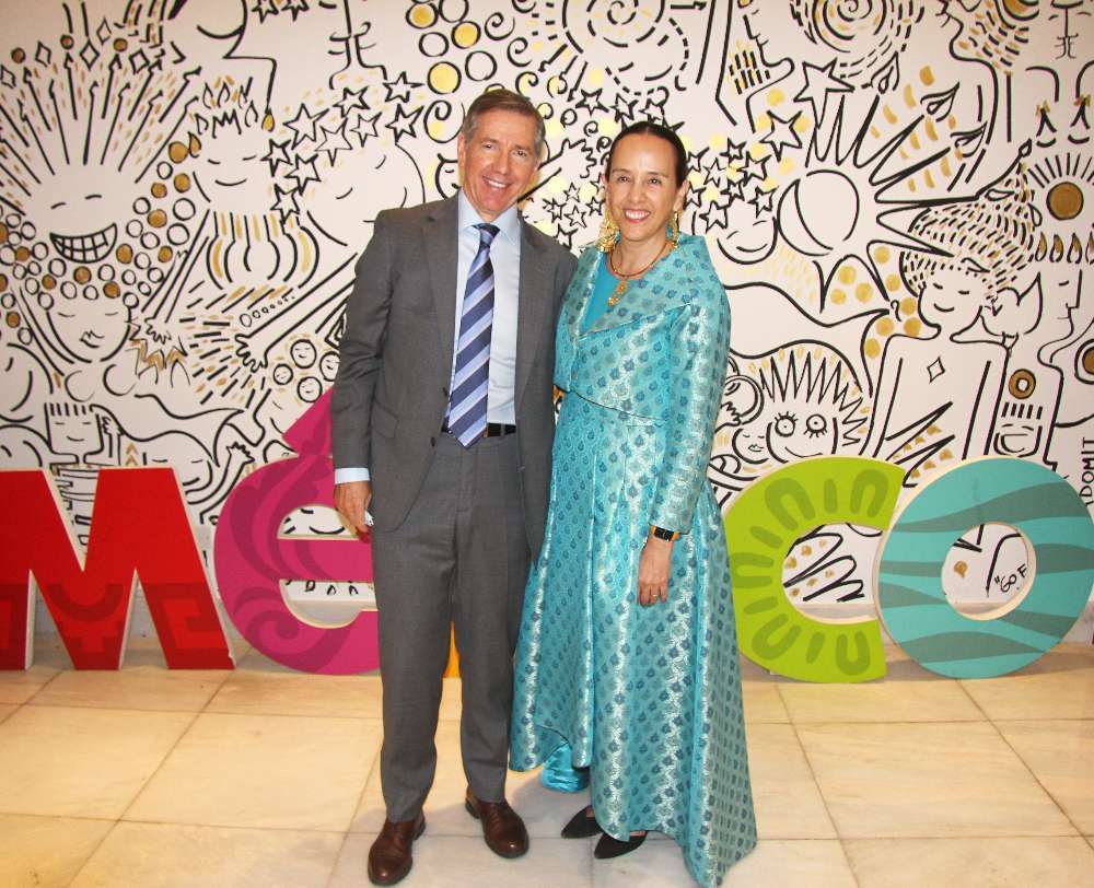 Dos grandes diplomáticos: Francisca E. Méndez.y Bernardino León. (EL CORREO)