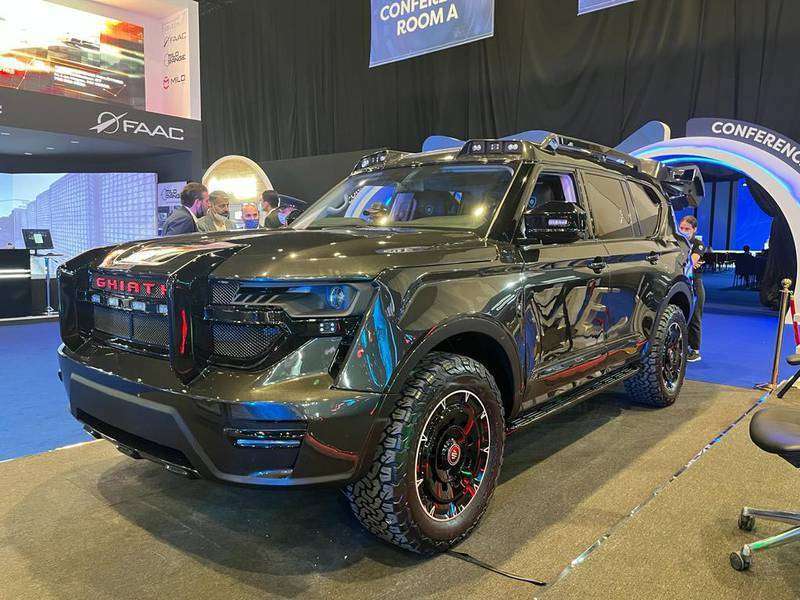 'La bestia' de la Policía de Dubai.